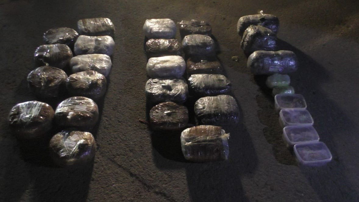 Yardımlıda iranlı narkotacirlər saxlanıldı (FOTO)